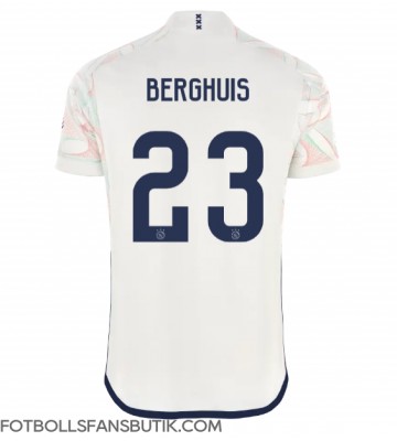 Ajax Steven Berghuis #23 Replika Bortatröja 2023-24 Kortärmad